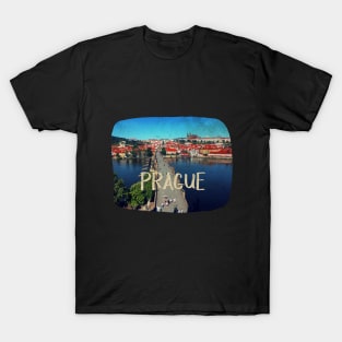 Photography of Prague distressed T-Shirt